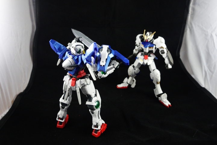 HG 144 獵魔鋼彈 VS RG 能天使