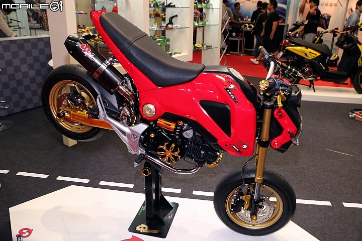 [台北機車展]GP Dream 推出R3相關配件 MB 機車兄弟 新傳動組推出