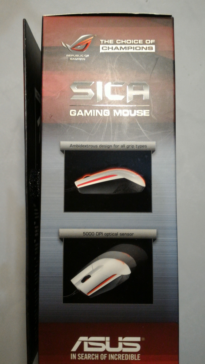 ASUS ROG Sica 冰河白簡單開箱