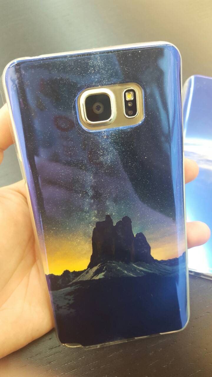 手機殼開箱-一手掌握宇宙和NOTE5
