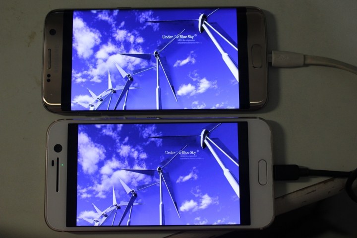 (4/18更新拍照比較)HTC 10 金色開箱心得，附S7 Edge使用上的比較