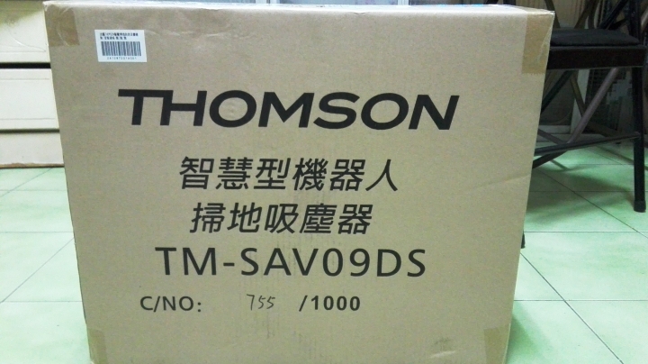 Thomson掃地機器人簡易開箱