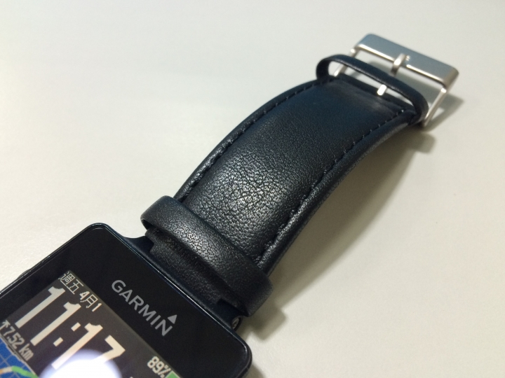 vivoactive 黑色皮革錶帶簡單分享