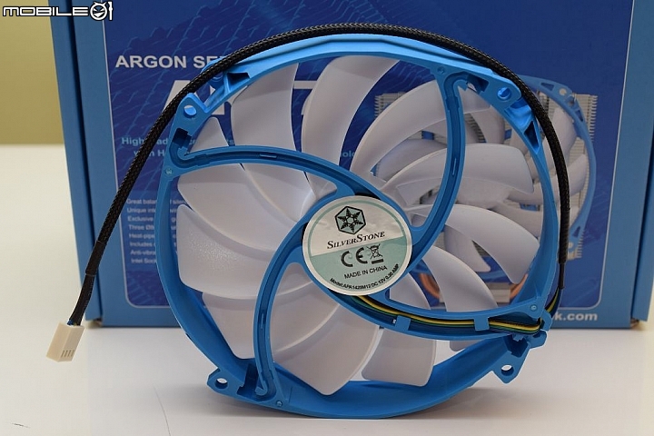 [開箱] 低噪音大風量 14PWM 銀欣 SST-AR07 散熱器