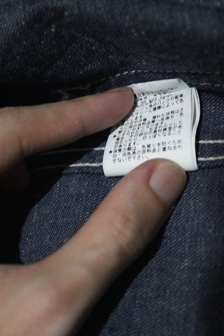 [東拼西湊] FDMTL PATCHWORK COVERALL RINSE 拼接工作服