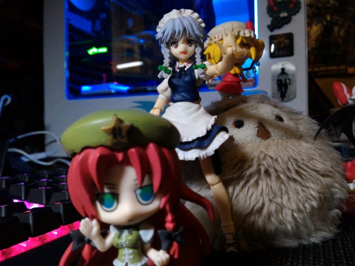 PC改裝X東方Project！紅魔彩繪痛PC主機完工>w<