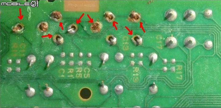 台灣ToTo 免治馬桶 TCF6401控制面板的電路板原始設計瑕疵!