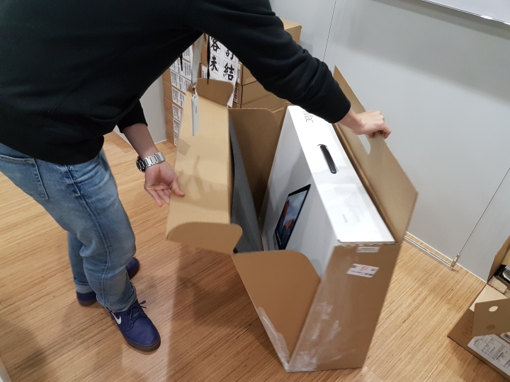小弟入手iMac 27 5k啦。