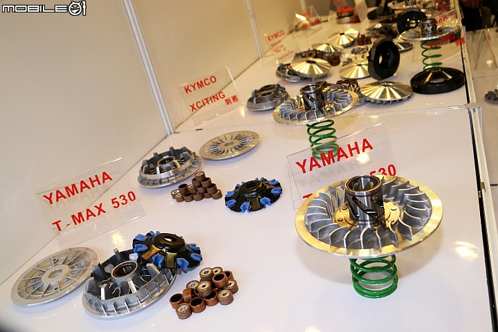 [台北機車展]金力順 速可達傳動組全品項備齊展出