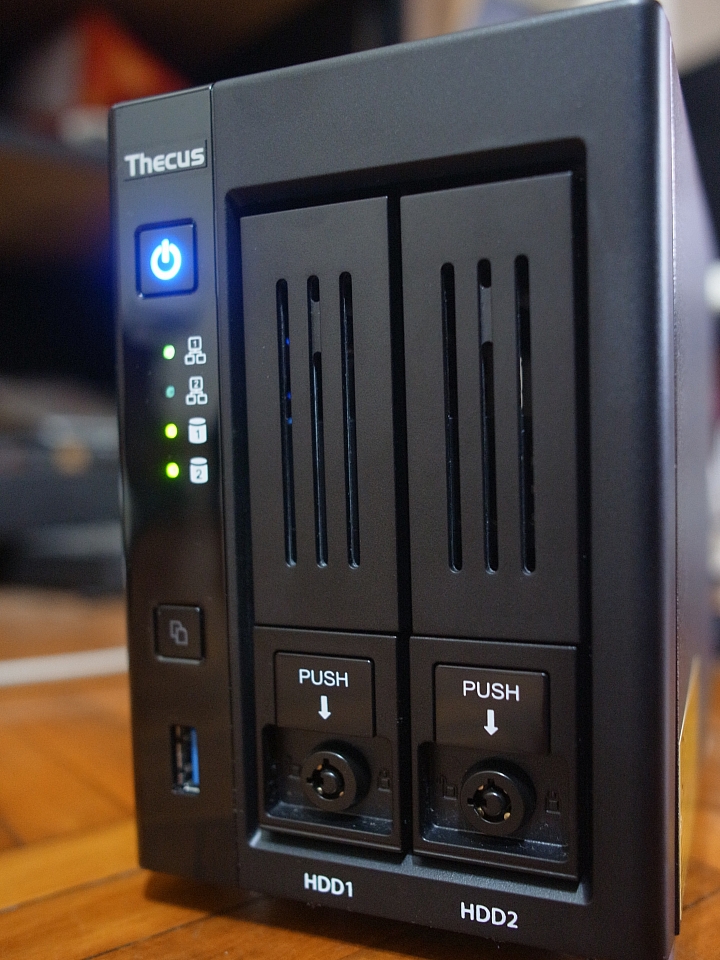 色卡司 Thecus N2810 2 Bay NAS 輕鬆建立自己的4K影音多媒體中心