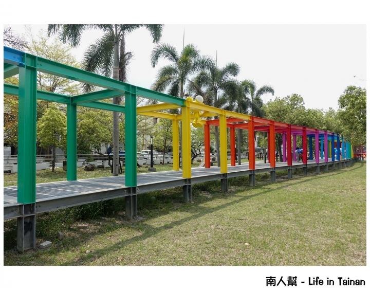 【台南市新營區-景點】美術園區前的超萌小鼠~~童年狂想曲(常設公共藝術品)