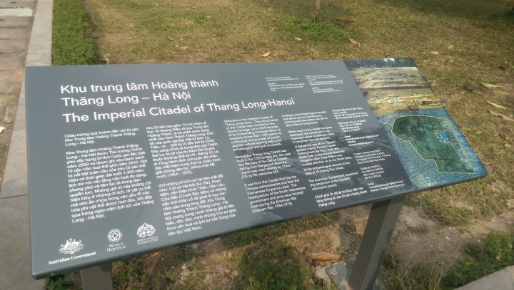 【世界遺產World Heritage】河內昇龍皇城 Imperial Citadel of Thang Long