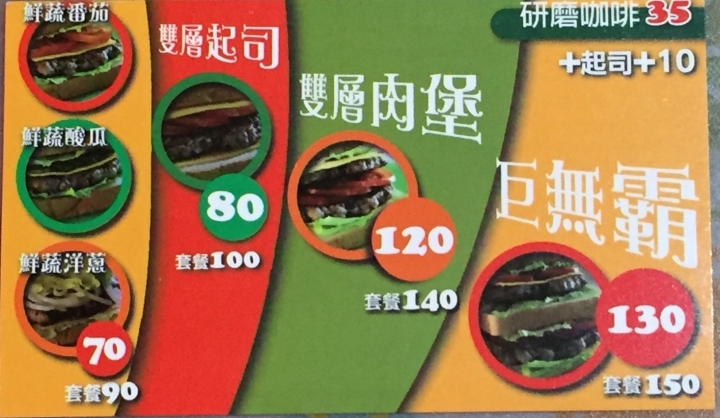 [桃園-中壢-SOGO商圈]開箱實錄--傳說中的機車早餐店--蜜蜂小吧手工豬排漢堡
