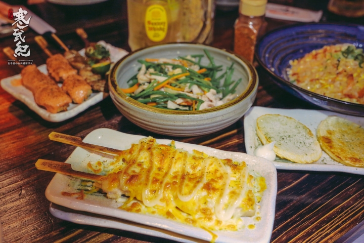 林北烤好串燒酒場-延吉店｜來自宜蘭の人氣居酒屋‧豬油拌飯搭串燒超對味！