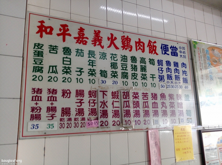 【食記│嘉義市】和平火雞肉飯