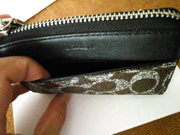 [小錢以上、財布未滿] COACH零錢卡片包開箱