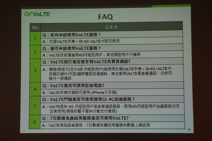 論壇王者Mobile 01 與 亞太電信Gt VoLTE體驗會【秒通o清晰o好音質！】
