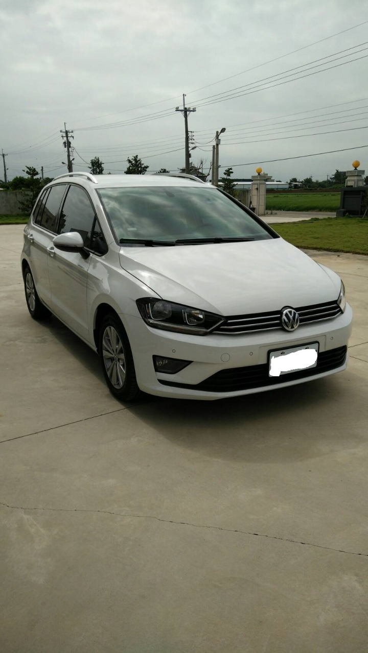 Sportsvan 280TDI 白 新車開箱