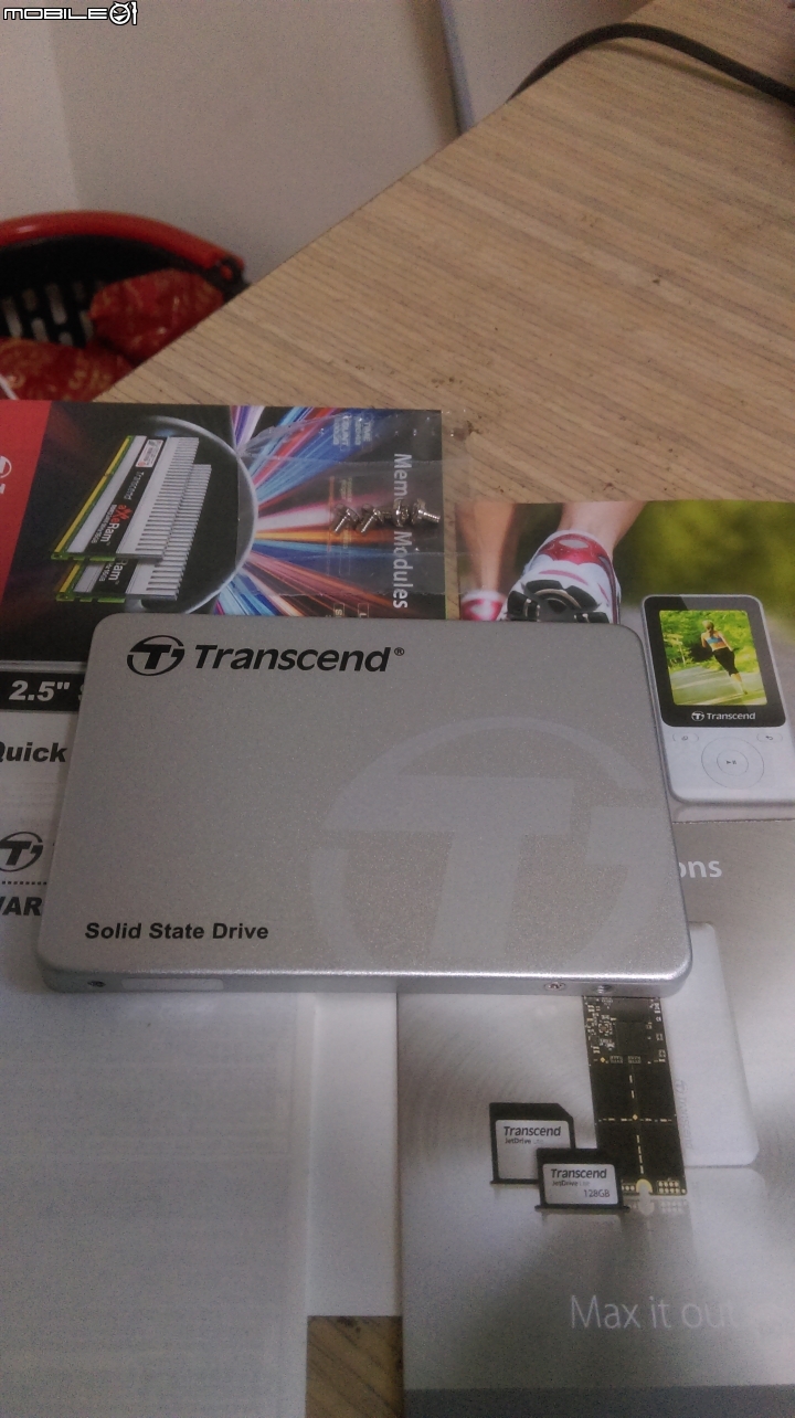 創見SSD220S系列 240G開箱測試