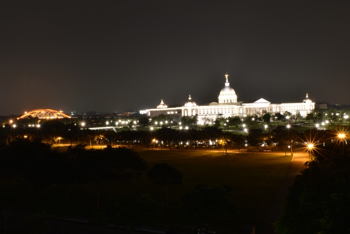 台南夜景實拍第一彈台南都會公園