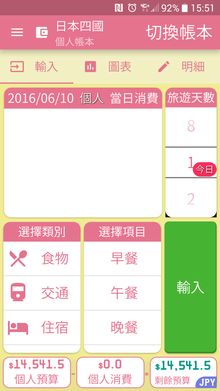 軟體推薦]自製軟體旅遊記帳-離家55哩- Mobile01