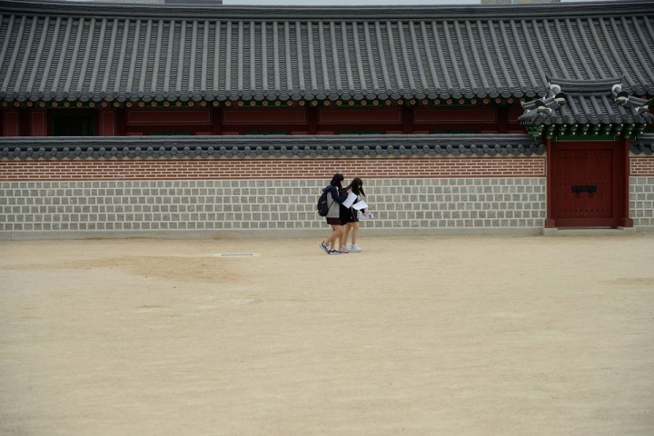 韓國首爾景福宮 王宮門將光化門守衛交接儀式影片 경복궁