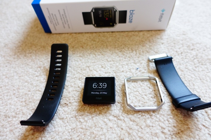 Fitbit Blaze 智慧運動手錶小開箱介紹~
