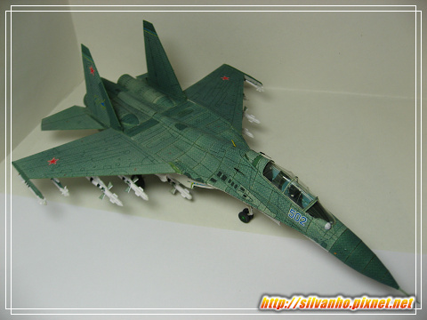 紙模 - Su30 MKK 1:66