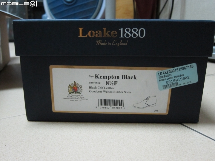 [開箱] Loake 1880 Kempton Leather Chukka Boots 5/10補上實穿圖
