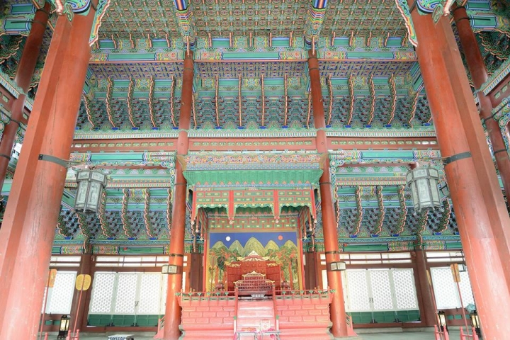 韓國首爾景福宮 王宮門將光化門守衛交接儀式影片 경복궁