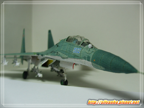 紙模 - Su30 MKK 1:66