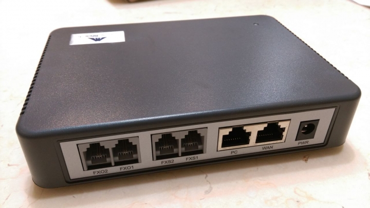 [筆記]上海迅時 HX4 Voice Gateway