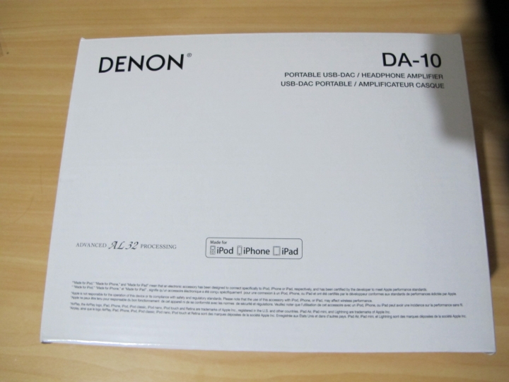 令人驚艷的dac耳擴Denon Da-10開箱~