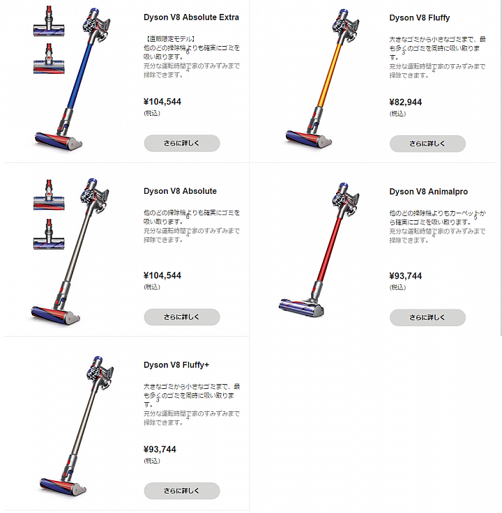【海外情報】最長可用40分鐘 Dyson V8 手持無線吸塵器日本上市