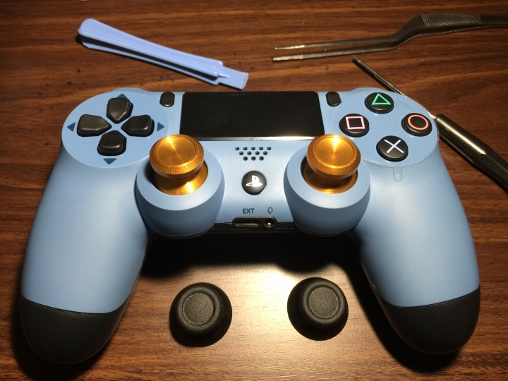 PS4 秘境探險 4：盜賊末路 同捆機開箱暨容量升級手把改造蘑菇頭~!