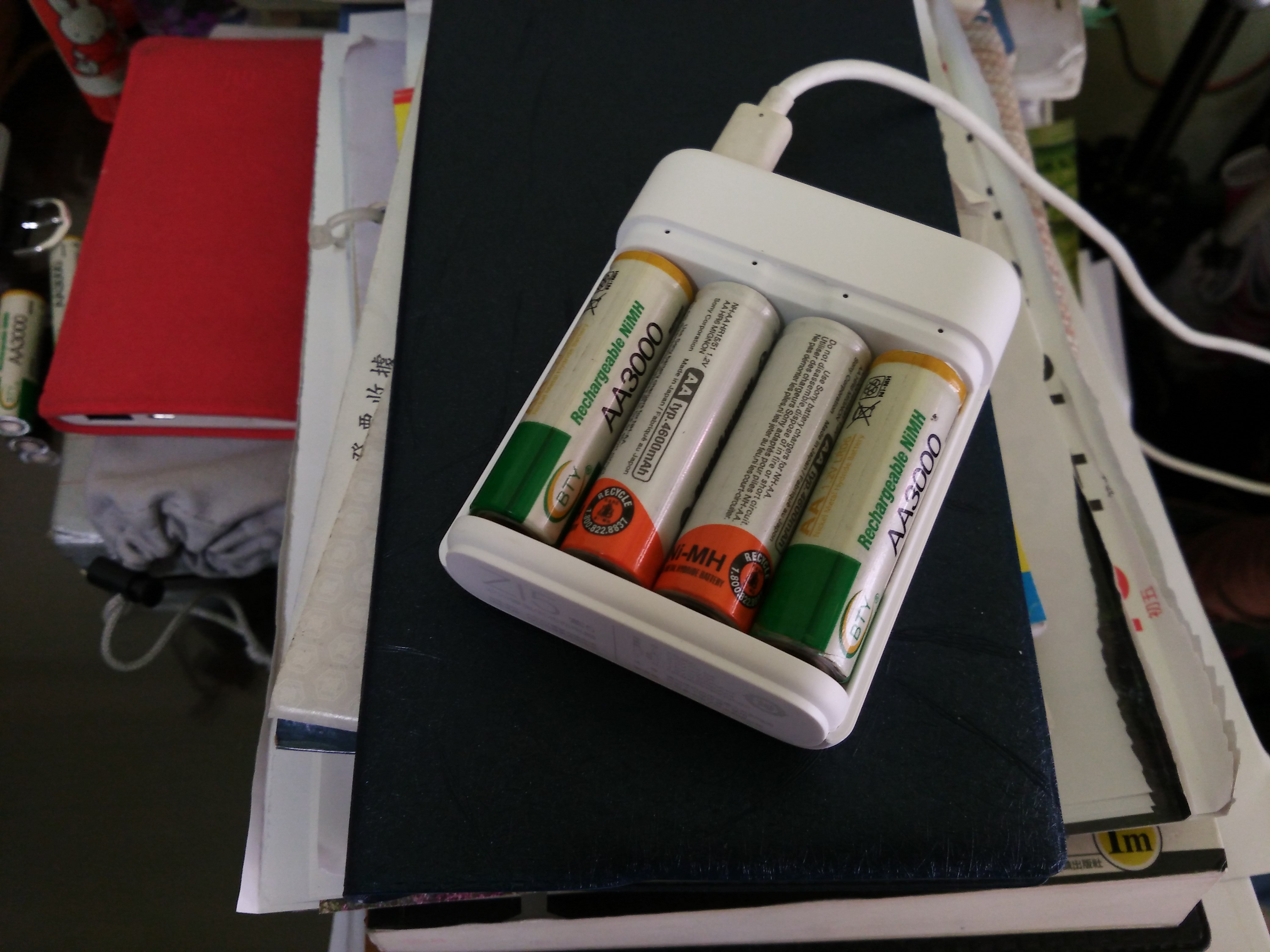 小米充電器+小米3號充電電池簡易開箱