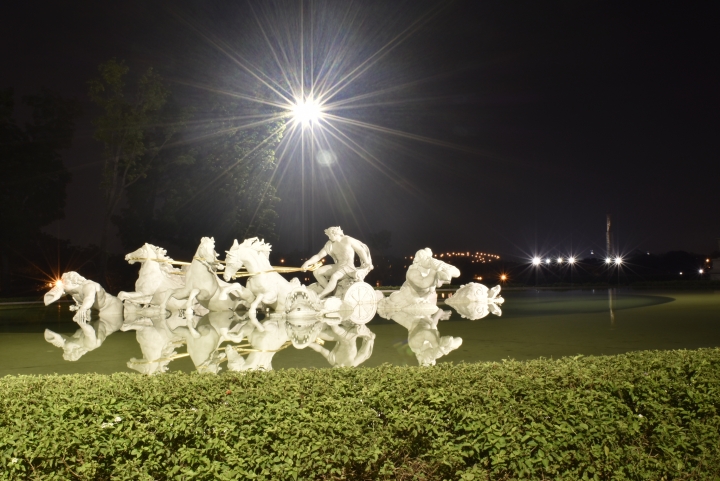 台南夜景實拍第一彈台南都會公園