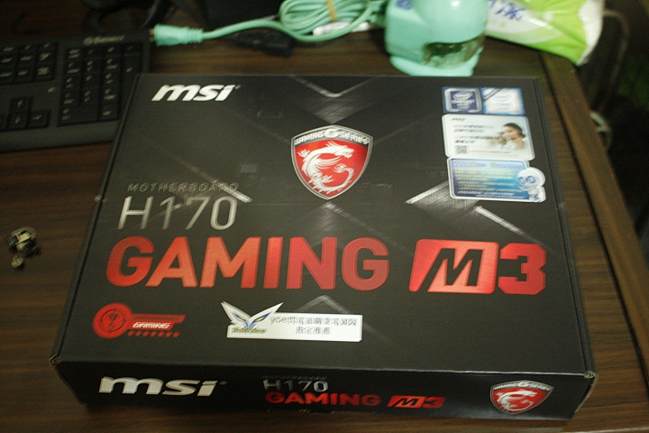 Intel I5-6400 + H170 GAMING M3 + HyperX FURY DDR4-2400 8G 半新電腦  開箱