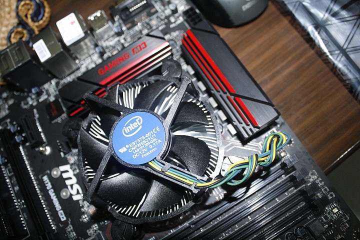 Intel I5-6400 + H170 GAMING M3 + HyperX FURY DDR4-2400 8G 半新電腦  開箱