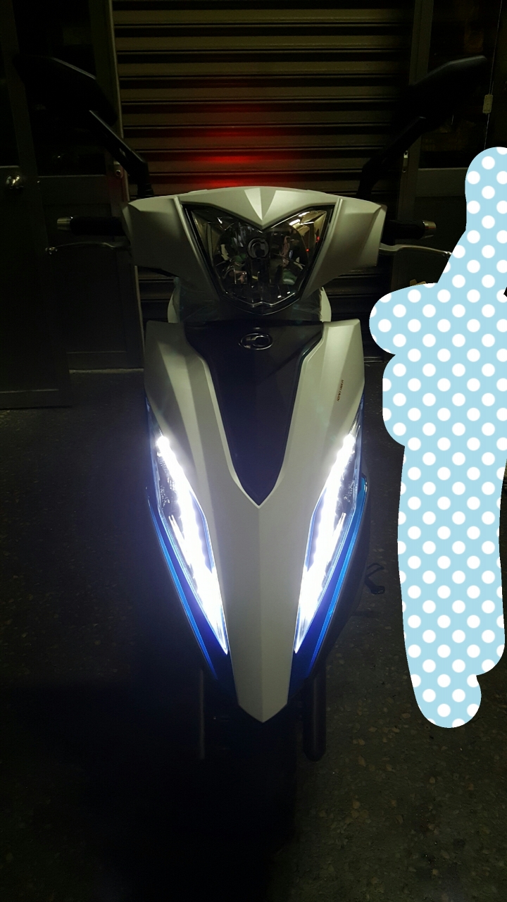 2016 G6 125仕樣 平光白/藍 開箱