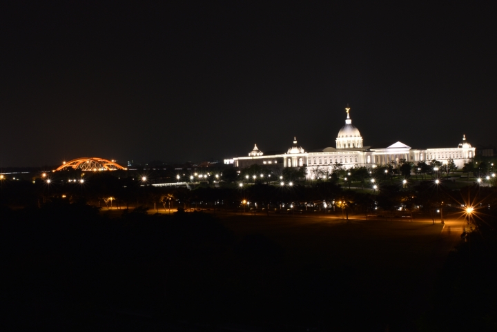 台南夜景實拍第一彈台南都會公園