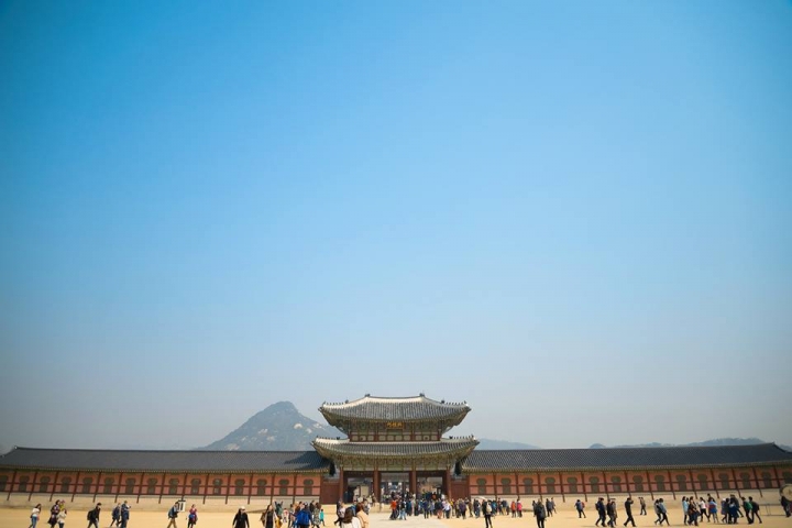 韓國首爾景福宮 王宮門將光化門守衛交接儀式影片 경복궁