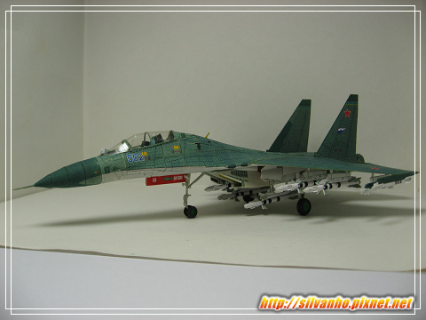紙模 - Su30 MKK 1:66