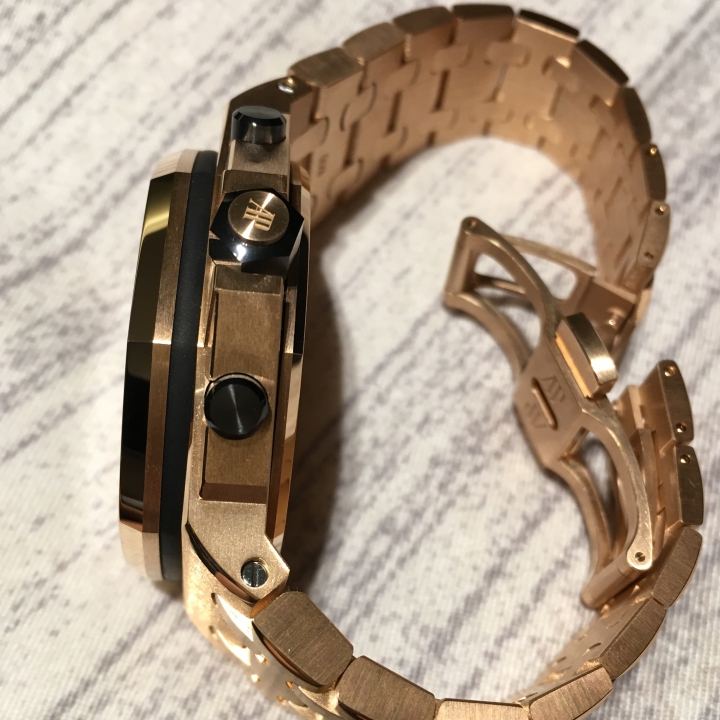 AP26470 金錶鍊帶款開箱......