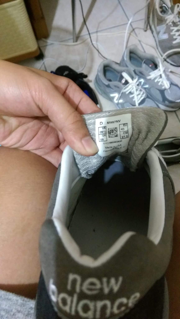 請求各位幫驗new balance 997