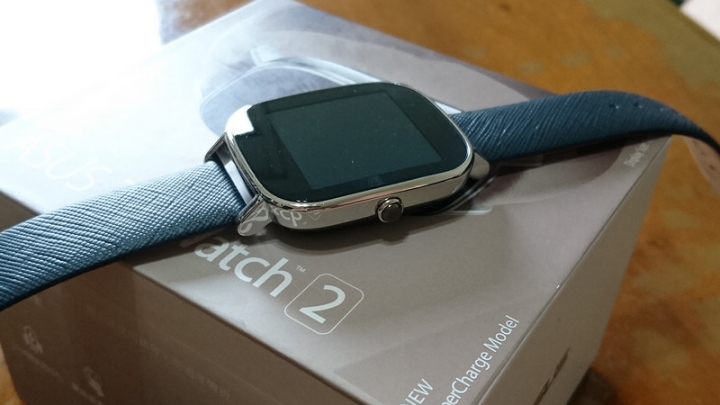 有快充及悠遊卡錶帶的ASUS Zenwatch 2小錶板開箱