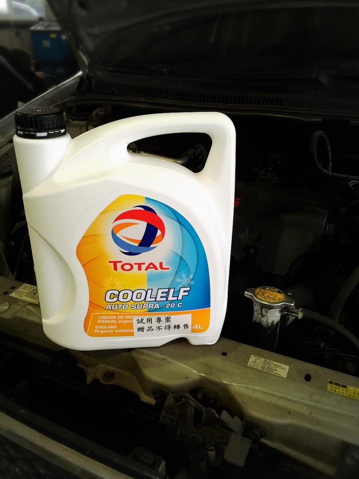 TOTAL COOLELF (水箱精試用) AUTO SUPRA -20度C