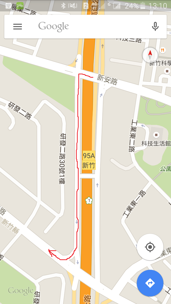 騎竹科這路段有陷阱，會被檢舉罰4000。6/7申訴回覆撤銷本案違規。