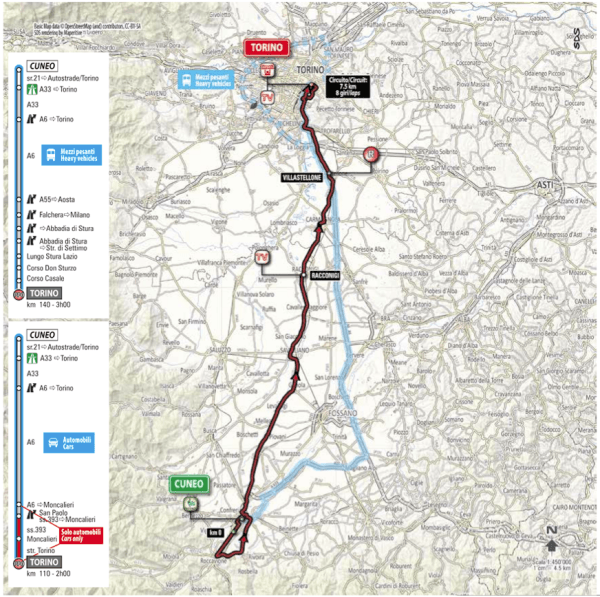 2016 環義大賽 第21站 Cuneo – Torino 163km