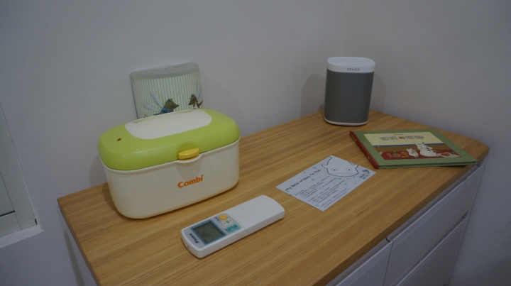  我家豌豆的嬰兒房與 SONOS PLAY: 1 喇叭
